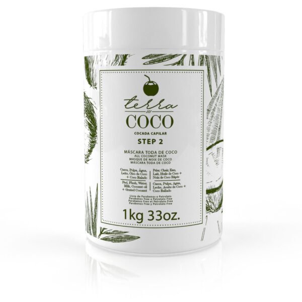 Máscara Toda de Coco 33 oz